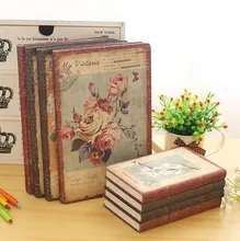 

Dream Falling Flower Cloth Book Exquisite Creative Retro European Student Notepad Personalized Hard-faced Notebook Diary Book