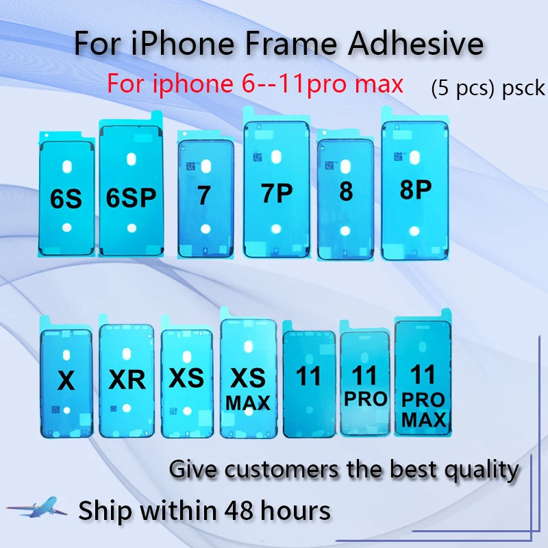 Клей для iphone 6S 6s 7 8 Plus X XS XR Xs Max 11 Pro | Мобильные телефоны и аксессуары