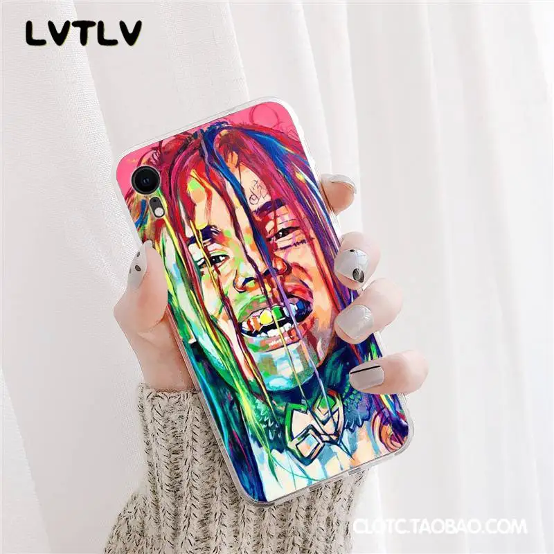LVTLV хип хоп rappeur Tekashi6ix9ine Новинка Fundas чехол для телефона iPhone 11 pro XS MAX 8 7 6 6S Plus X 5 5S SE XR