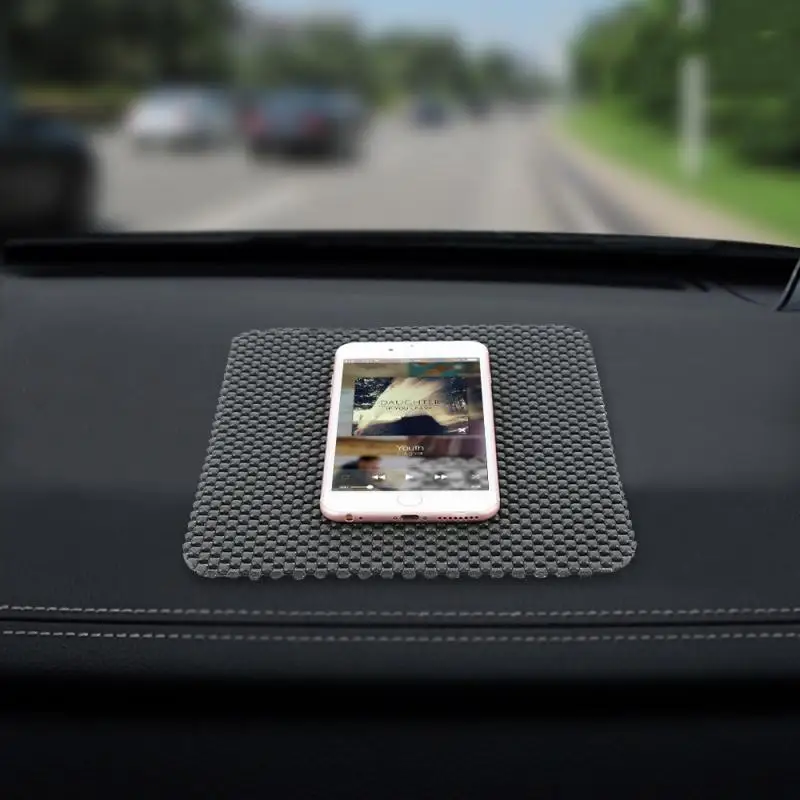 

1pcs Multipurpose Silicone Car Non-slip Dash Mat Dashboard Sticky Pad Holder Anti Slip Mat For Car Mobile Phone Auto Accessories