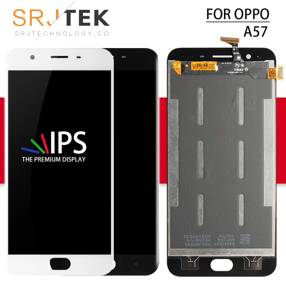 

5.2'' Original Display For OPPO A57 LCD Touch Screen Digitizer Frame for Oppo A57 Display LCD Replacement Parts