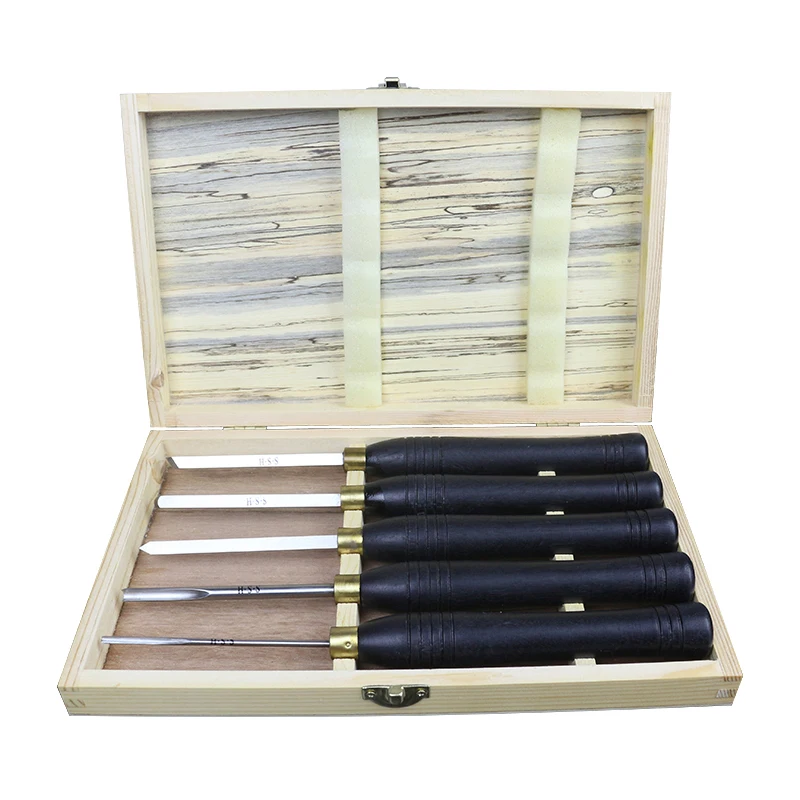 

High Quality 5 PCS/SET Woodworking Turning Tool Set Special Turning Tool for Woodworking Lathe