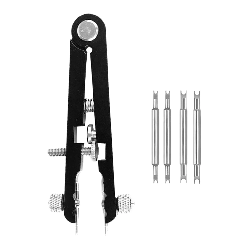 Watch Bracelet Spring Bar Plier Remover Replace Removing Tweezer Kit 