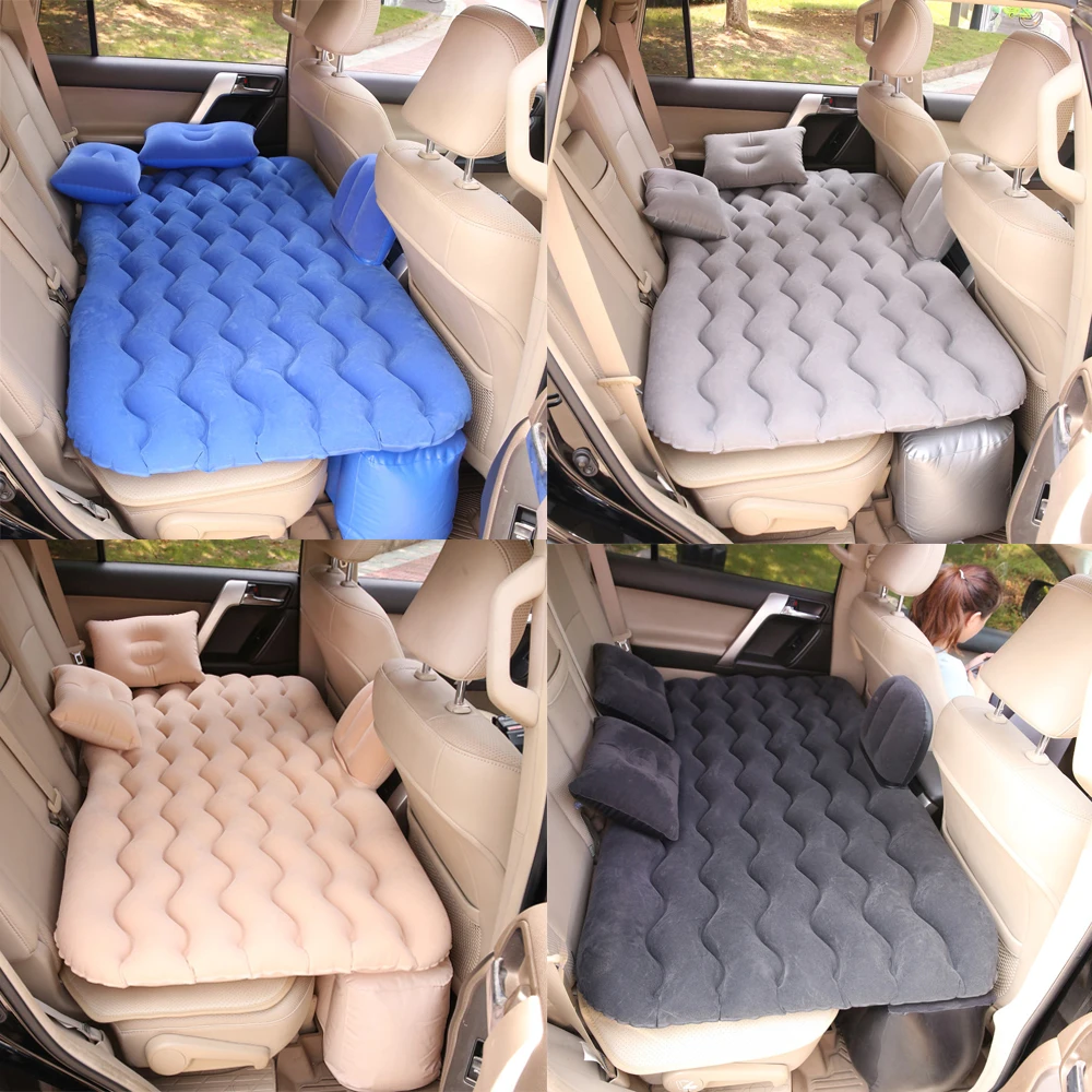 Автомобильная кровать надувной матрас диванная подушка на заднее сиденье