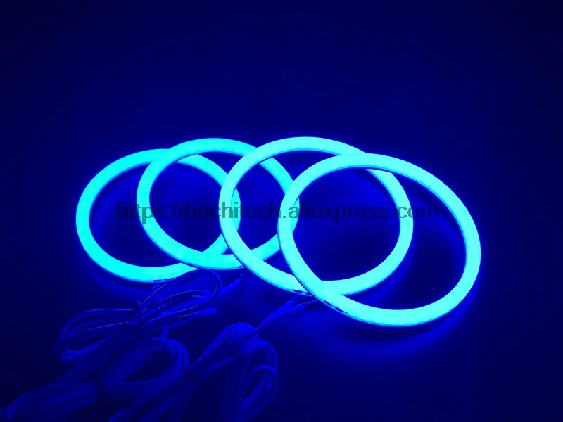 HochiTech 5050 SMD Хлопок многоцветный RGB светодиодный набор ангельских глаз с пультом дистанционного управления для FORD Mondeo MK3 2001-2007 стайлинга автомобилей