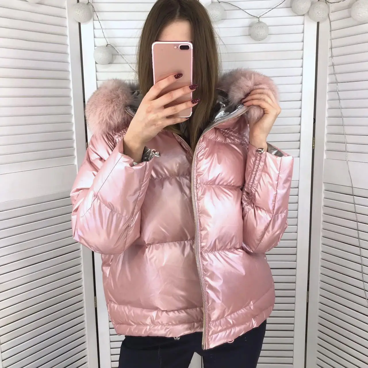 Зимние ветрозащитные теплые женские куртки с подкладкой модное повседневное
