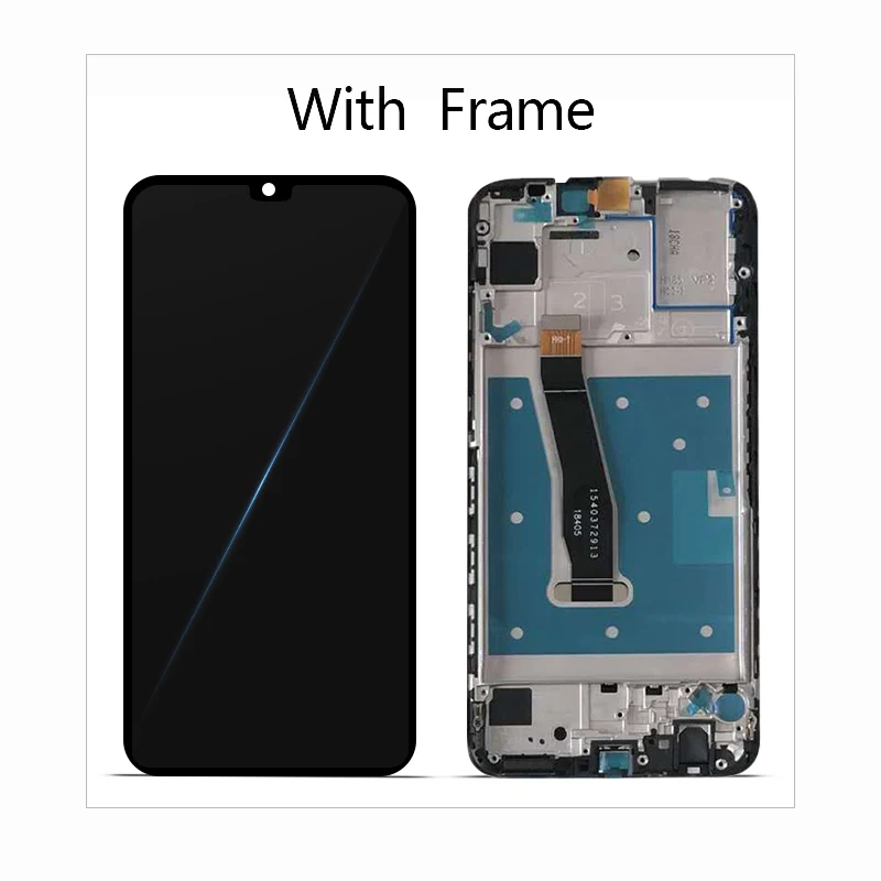 

For Huawei P Smart 2019 LCD POT-LX1 POT-LX1AF POT-LX2J LCD Display Touch Screen Digitizer Replacement Assembly Parts With Frame