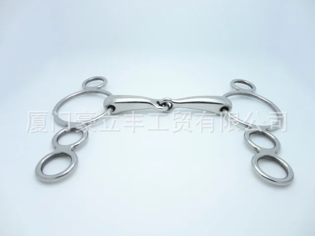 Конный упряжь bu xiu банда ma Title пустая оболочка Snaffle Bit конные принадлежности кляп бит железо