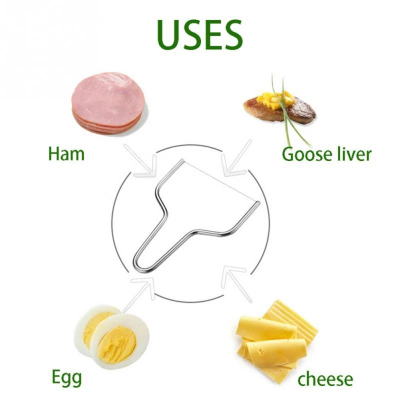 Сырорезка Y Форма резак из нержавеющей стали для резки сыра нож инструменты поднос масло кухонные принадлежности