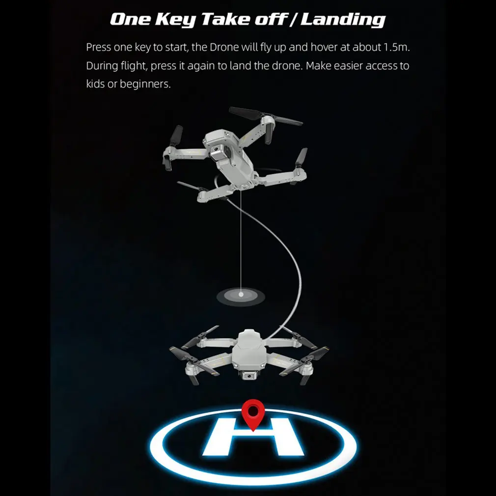 GD89 PRO wifi FPV складной Радиоуправляемый Дрон с 4K широкоугольной камерой альтитута режим удержания Вертолет Самолет VS E58