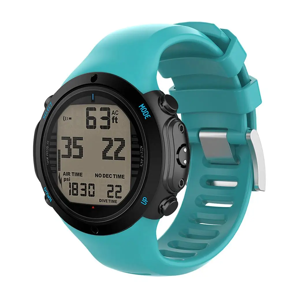 Силиконовый сменный ремешок на запястье для часов SUUNTO D6 D6i Novo работающие под