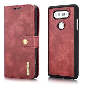 

Wallet Case 2 in 1 Detachable Leather Magnetic Flip Cover Case For LG V20