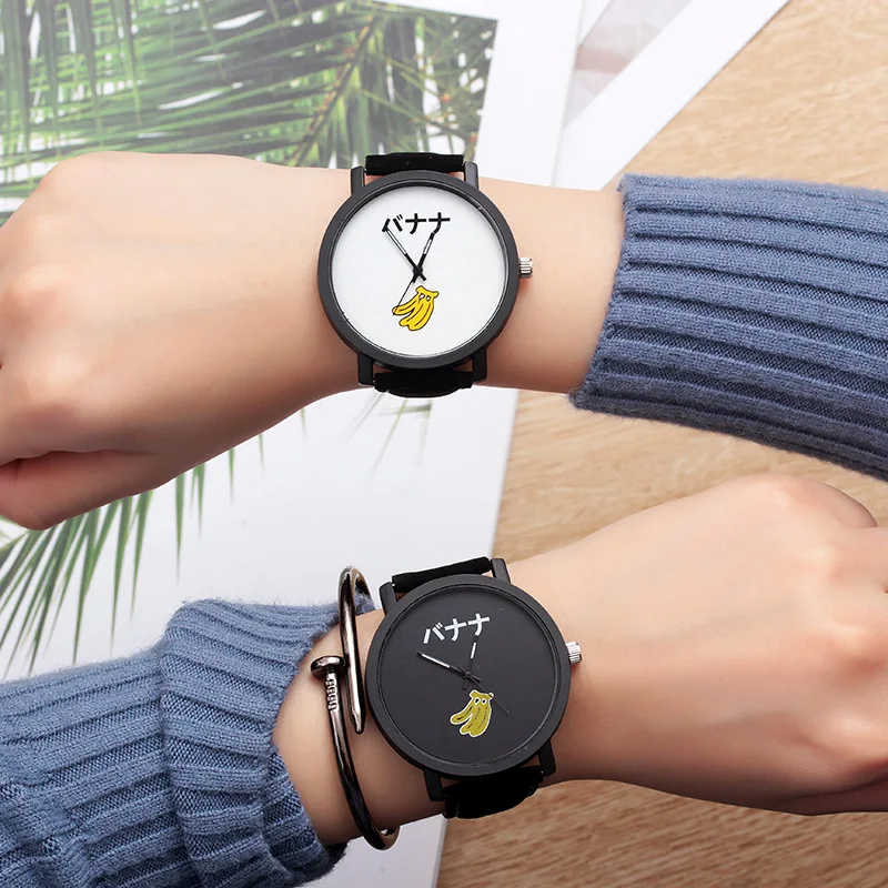 

Korean-style Retro Trend Simple Casual Glorious Quartz Watch Junior High School Students Waterproof Ultra-Thin Men And Women Cou