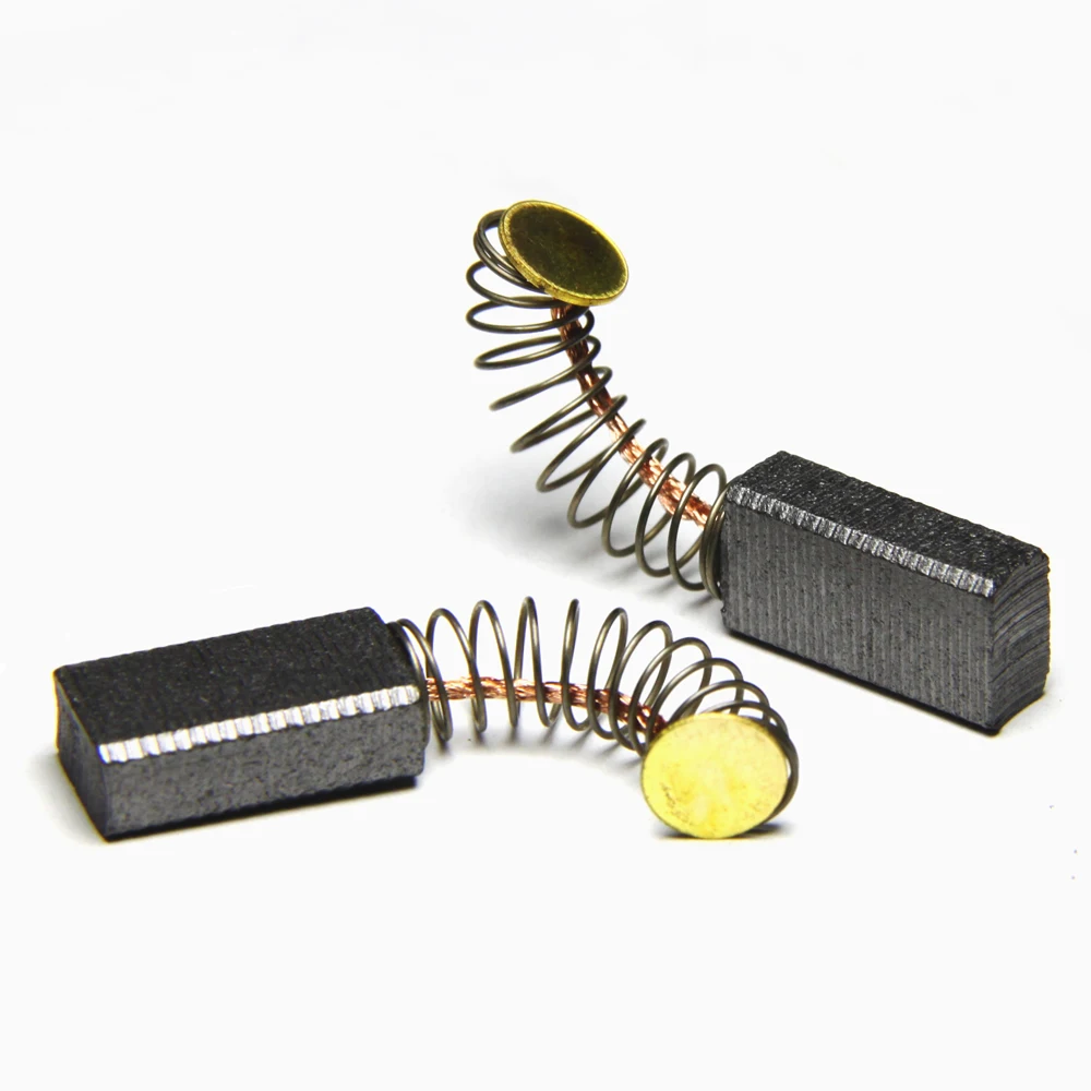 Balais De Charbon Moteur Pour Scie Sabre Bosch PFZ 550 E - Dimensions 5x8x15 Mm - Lot De 2 Pièces - Faible étincelage, Longue Durée - 7