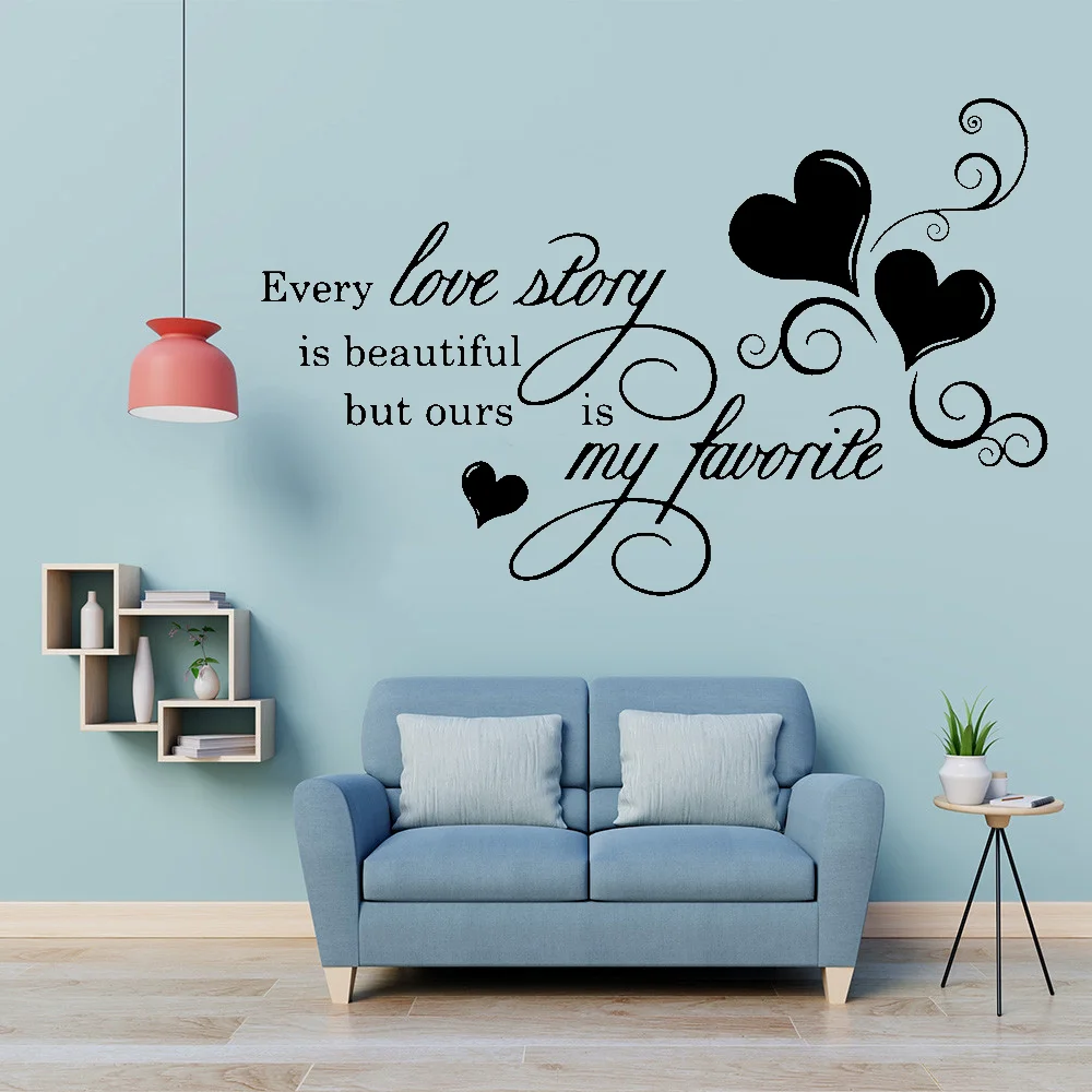 Removable Vinyl Art Home Quote Wall Decal Stickers Bedroom Mural DIY  Room Decor
