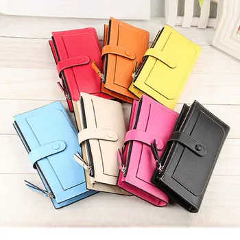 

Lady Women Leather Clutch Wallet Long Card Holder Case Purse Handbag