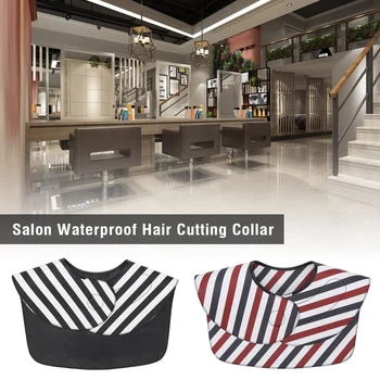 

New Waterproof Hair Cutting Collar Salon Haircut Hairdressing Barber Cloth Hair Cutting Cape Hair Styling Apron Neck Cape Wrap