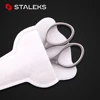 STALEKS SBC-10-4 Premium Stainless Steel Round Angle Safety Makeup Scissors Nose Hair Scissors Trimming Nose Beard Sideburns 4