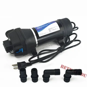 

Quiet FL41 40PSI Diaphragm Pump 110V 17L/MIN Self Priming Pressure Water Pump for RV, Yacht