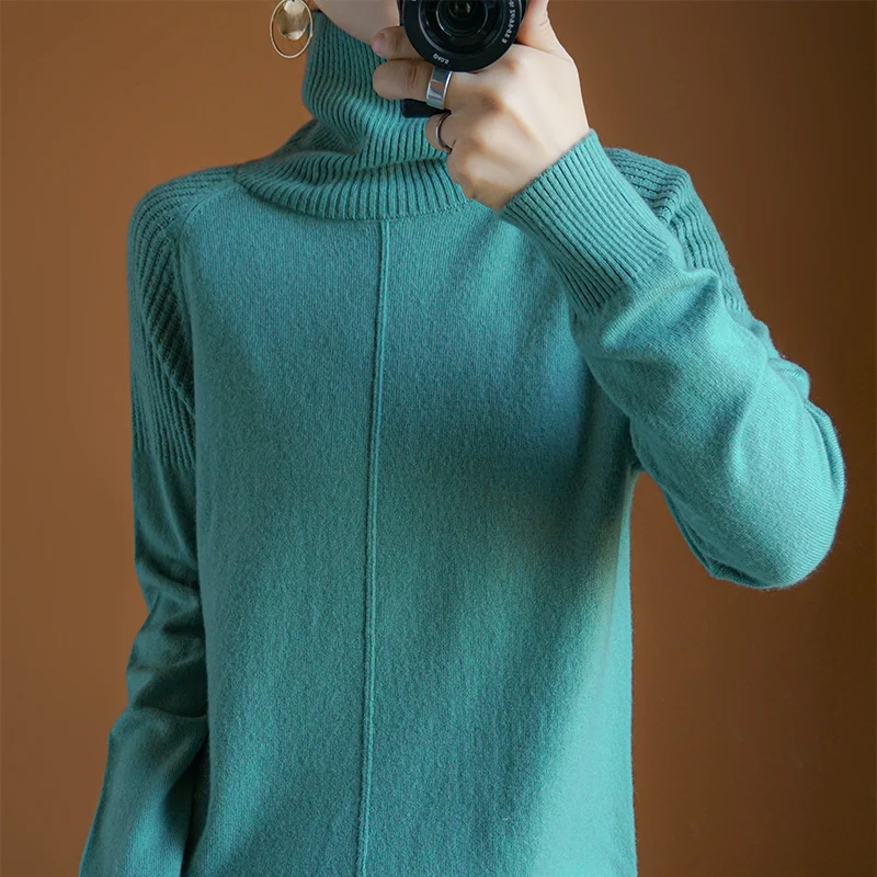 #^Special Price Women's Wool Sweaters Casual Turtleneck Knit Solid Top High collar Cashmere Sweater Fashion Hot Sale Long Sleeve Brand #^Special Price Women's Wool Sweaters Casual Turtleneck Knit Solid Top High collar Cashmere Sweater Fashion Hot Sale Long Sleeve Brand