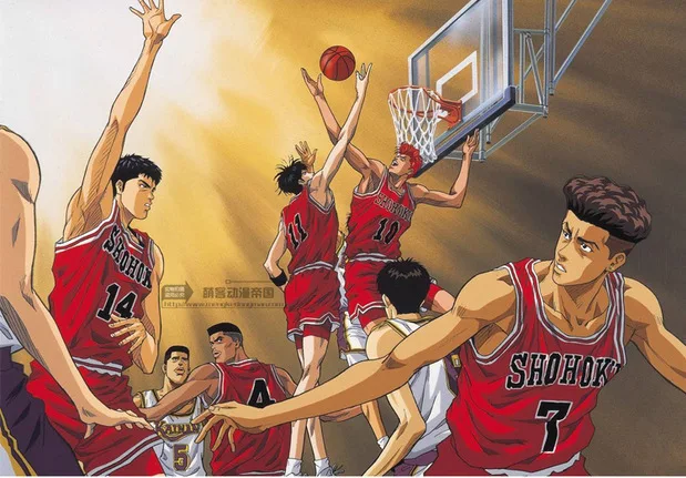 

Anime Slam Dunk Chuanfeng chi mu gang xian Ryouta Miyagi Mitsui Life Movable Joint 1/6 Garage Kit