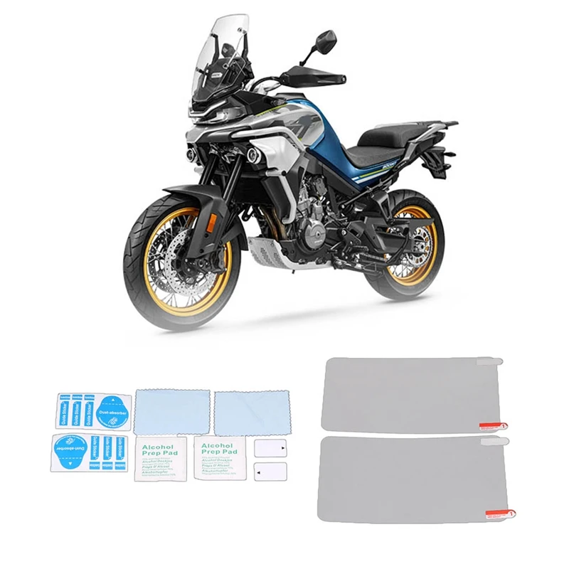 Motorcycle Scratch Cluster Screen Dashboard Protection Instrument Film for CFMOTO 800MT |
