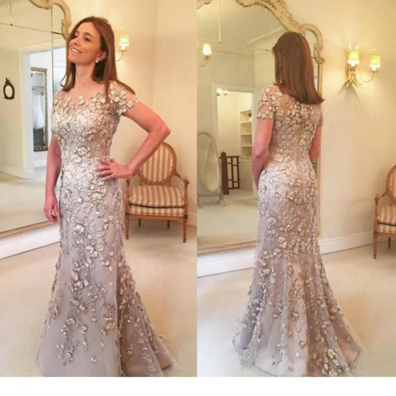 Mermaid Lovertjes Kralen Kant Wedding Moeder Van De Bruid Avond Lange Jurken Formele Kleding Mermaid Lovertjes Kralen Kant Wedding Moeder Van De Bruid Avond Lange Jurken Formele Kleding