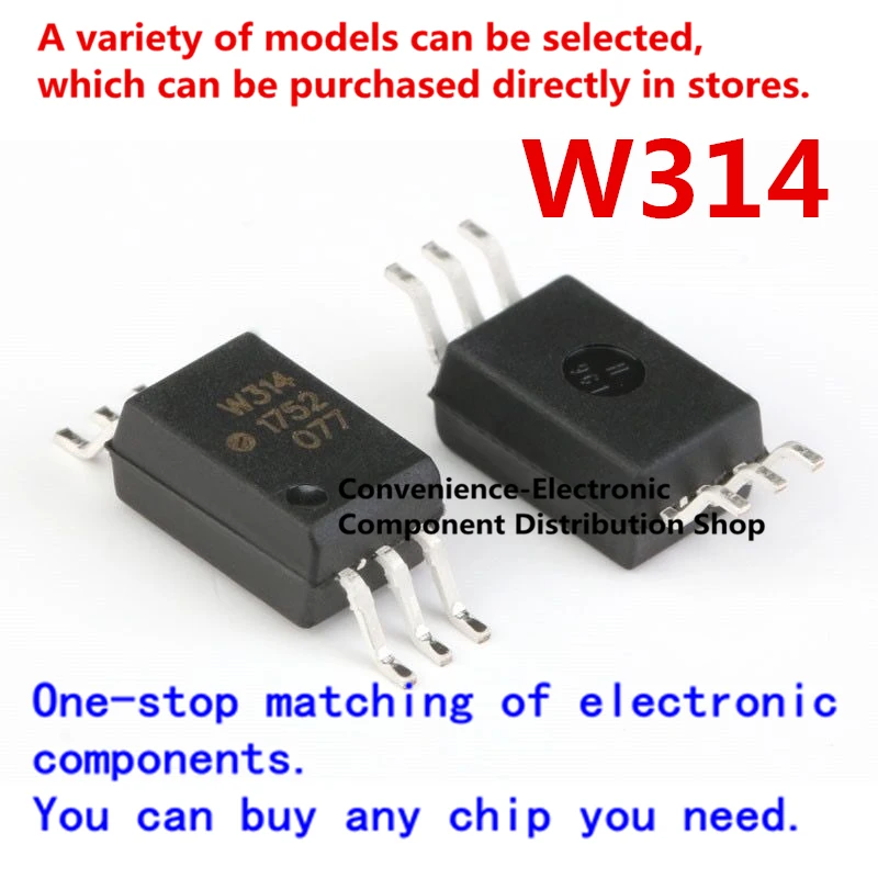 

5PCS/Pack W314 ACPL-W314 W314V SOP-6 NEW IC