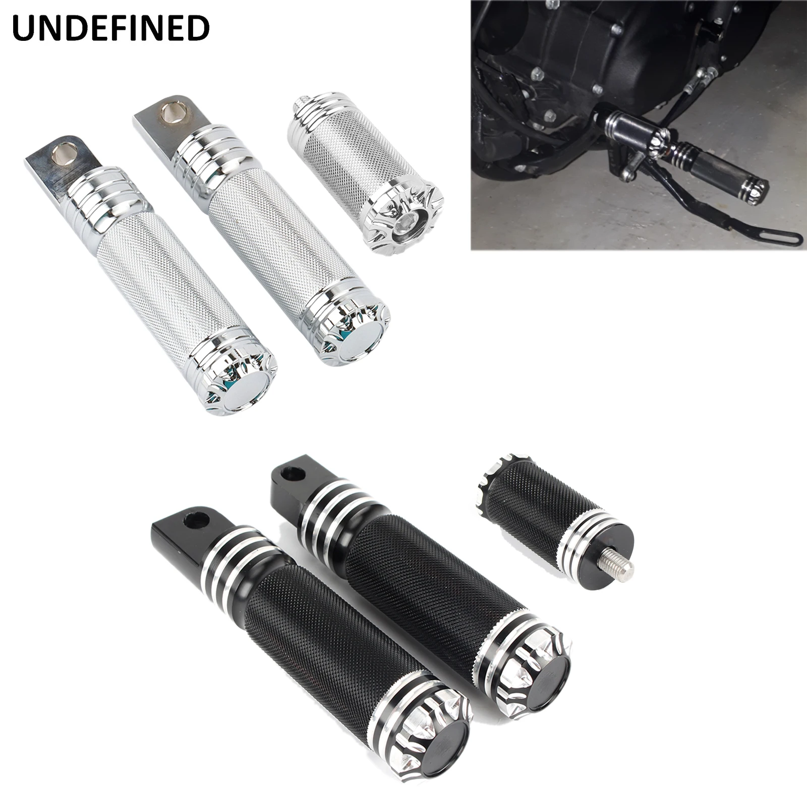 

Motorcycle Foot Pegs Footrests Pedals Shifter Pegs For Harley Sportster 883 1200 XL Touring Road King Street Glide Dyna Softail
