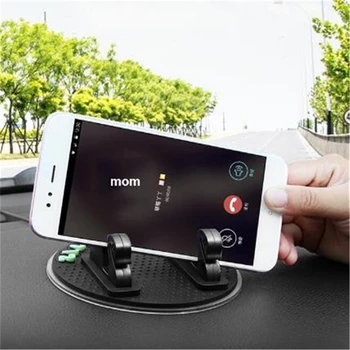 

Car Dashboard Anti-Slip Mat With Luminous Parking Phone Number Auto Non-slip Pad