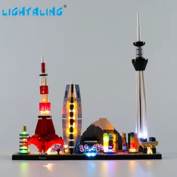 

Lightaling Led Light Kit For Architecture Tokyo skyline souvenir Building Blocks Compatible With 21051 ( Lighting Set Only )