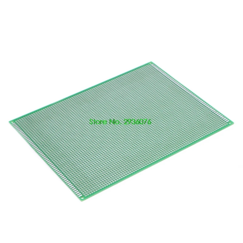 Double Side 15x20 см одиночный/двухсторонний Прототип PCB Луженая универсальная FR4 Экспериментальная доска - Цвет: Double Side