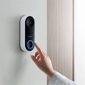 

360 Remote Monitoring Smart Camera Doorbell Wireless WiFi / Visitor Recognition / Video Call / Ultra Clear Night Vision #4