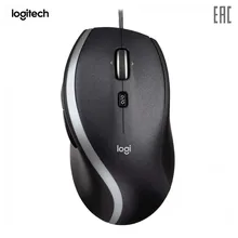 Мышь Logitech M500 Black(черно-серая, лазерная, 1000dpi, USB, 1.8м, 7 кнопок