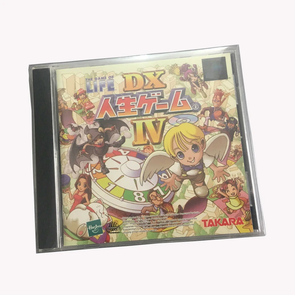 10 шт. прозрачная коробка для PS1 для sega dreamcast DC SS коллекция игровых карт дисплей для хранения 1CD PET защитная коробка