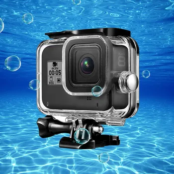 

Waterproof Frame Case+Anti-Fog Film+Tempered Film Set for Gopro Hero 8 LFX-ING