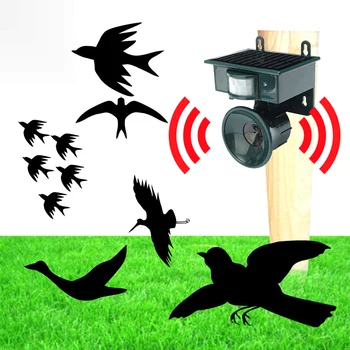 

Cat Dog Ultrasonic Repellent Outdoor Solar Powered and Waterproof Animal Repeller Deterrent Scarer Pest Control