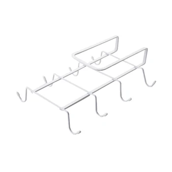 

Holder Multifunctional Shelves Coffee Storage Cabinet Hanger Cup Rack Cupboard