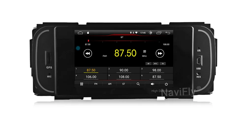 NaviFly 1din android 9 Автомобильный мультимедийный DSP DVR плеер для Jeep/Chrysler/Dodge/Liberty/Wrangler/Sebring/Grand Cherokee радио gps