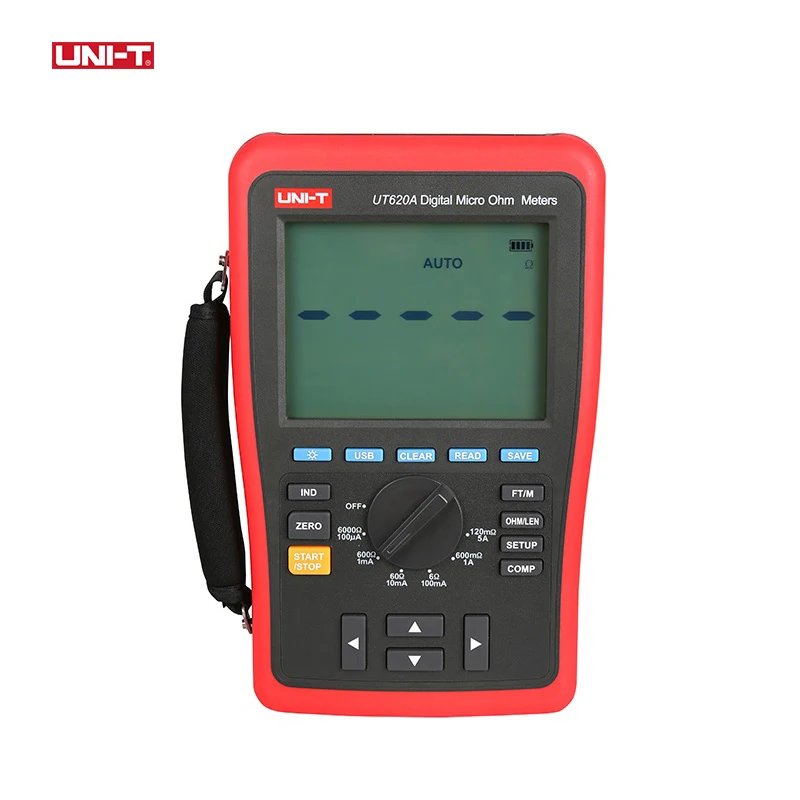 UNI-T UT620A постоянный ток тестер низкого сопротивления цифровой Омметр миллиом метр