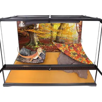 

1Set Pet Canvas Triangle Hammock Sleeping Bed Play Toys Reptile Snake Lizard Climb Hanging House Cage