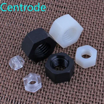 

nylon hexagon nut/ plastic/ plastic/ nylon screw cap M2-M20 (black/ white) 10PCS