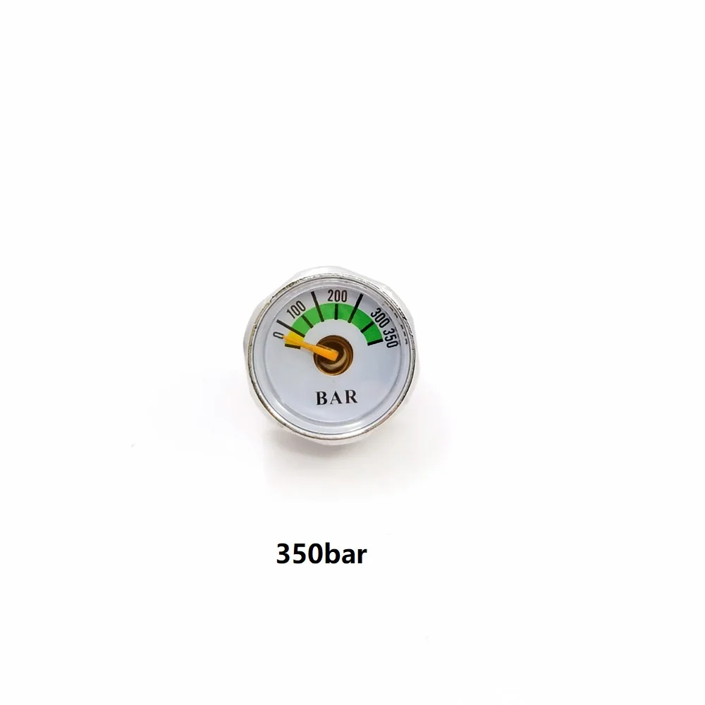 350bar Пейнтбол PCP пневматическая винтовка пистолет Давление датчик 300/1500/3000/5000/6000psi/350bar мини микро манометр 1/8npt - Цвет: 350bar