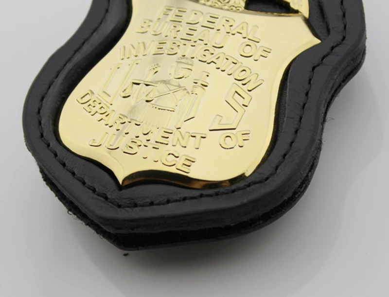 Классический FEDERAL BUREAU OF Definition DEPARTMENT OF JUSTICE, Реплика Фильма Prop Pin значок