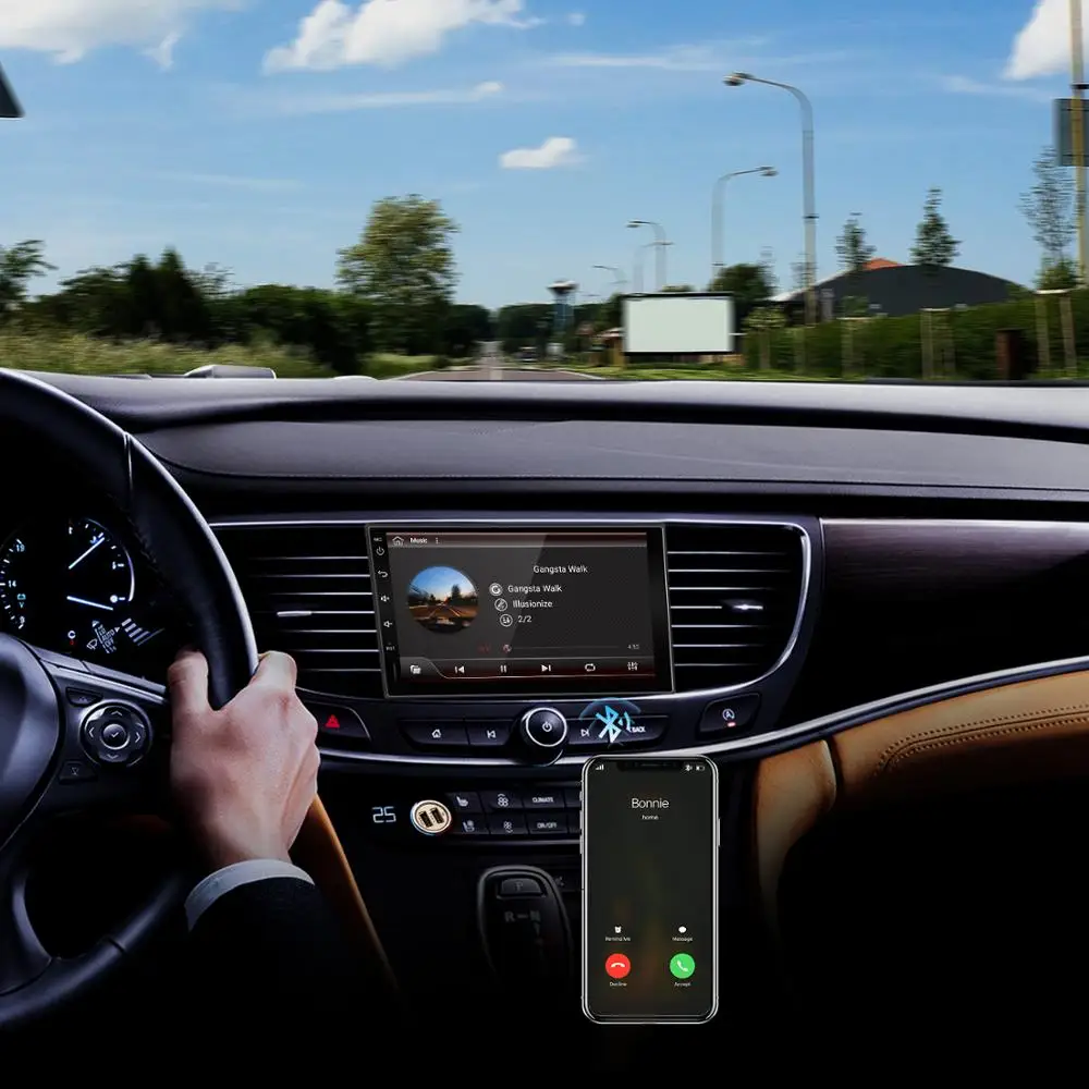 Авторадио 2 Din 7 дюймов Восьмиядерный Универсальный Android 10 0 автомобильное радио