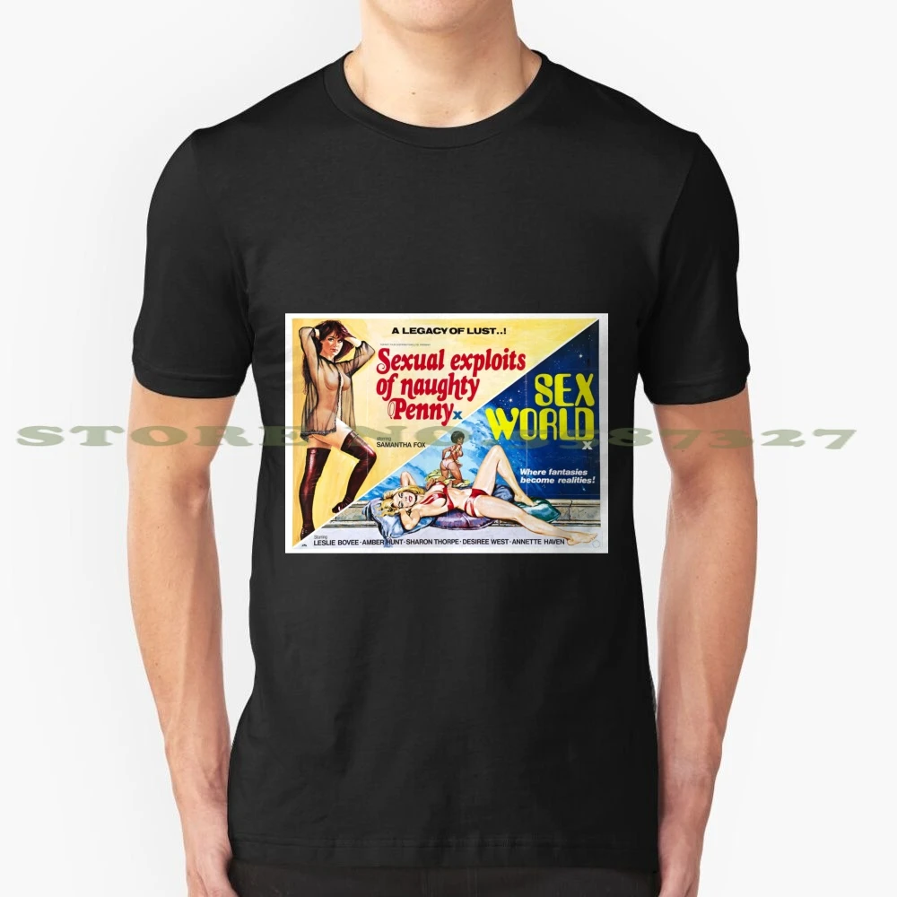 Sexual Exploits Of Naughty Penny / Sex World Graphic Custom Funny Hot Sale  Tshirt - T-shirts - AliExpress