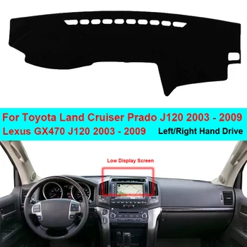 

Car Dashboard Cover Dash Mat Carpet Cape For Toyota Land Cruiser Prado 2003 - 2009 Lexus GX470 J120 2003 - 2009 DashMat Pad