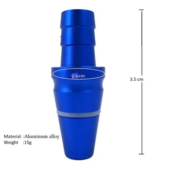 

Hookah Base Adapter Base Adapter For Shisha Spare Parts Shisha Adapter Aluminum alloy Solid Material Hand-built DIY Hookah 006