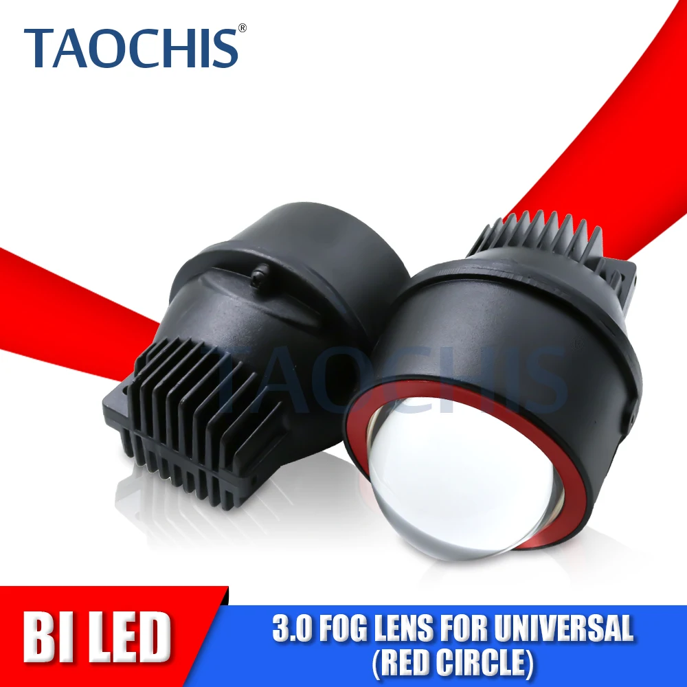 Taochis 2 Pezzi 3.0 Pollici Bi Led Fendinebbia M9 Bi Led Fendinebbia 45W 3000K 6000K Led Fendinebbia Con Staffa Impermeabile Universale