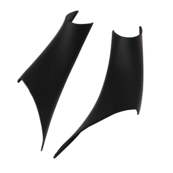 

2Pcs ABS Interior Door Handle Pull Protective Cover for -BMW 3 4 Series 3 Series GT F30 F35 2013-2019 Black